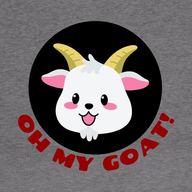 Oh My Goat | Goat Pun by Allthingspunny